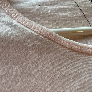 We the Free Free People Baby Pink Layer Gauze Tee Shirt Top 💜 thumbnail 5