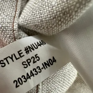 Madewell Linen Pleated Shell Top Sleeveless Minimalist Oat Beige XS NWT thumbnail 10