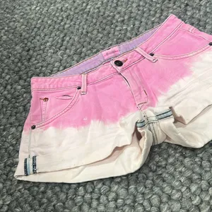 Hudson Jeans Hampton‎ Cuffed Short Short in Pink Gradient Size 25 thumbnail 2