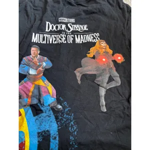 Marvel Doctor Strange Multiverse of Madness‎ S Black Cropped Graphic Tee Shirt thumbnail 8