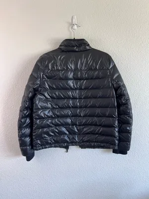 J. Crew Women's Lightweight Nylon Puffer Down Fill Insulated Jacket Black‎ thumbnail 2