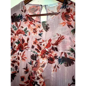 LOVERS + FRIENDS Bella Floral Ruffle Mini Dress Size XS FEMININE BABYDOLL BOHO thumbnail 3