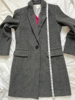 Riley & rae Classic Women's Gray Single-Button Coat thumbnail 10