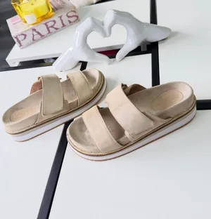 ✨ Title: Cole Haan Cloudfeel Suede Platform Slide Sandals (Size 7B) 👡 thumbnail 3