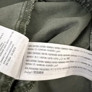 Hollister Green Jean Hooded Utility Biker Jacket thumbnail 7