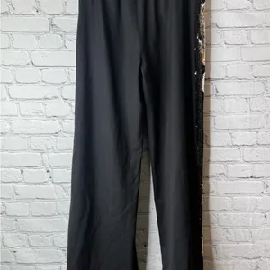 Milly Black Sequin women’s pants size medium thumbnail 9