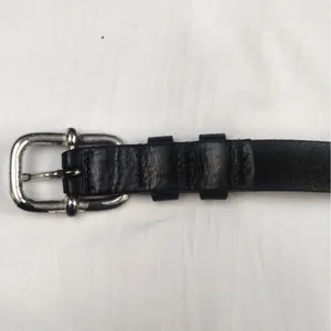 BT3040001 Women's Black Genuine Leather Belt Sz L SKU 3843 thumbnail 5