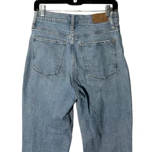 Madewell Womens The Perfect Vintage Straight Jean in Hoye Wash Size 28 MSRP $128 thumbnail 13