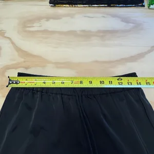 WAYF Harbour Cargo Jogger Pants‎ Black Satin Small High Waist Lightweight thumbnail 10