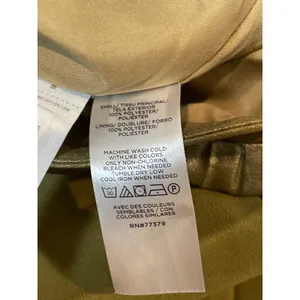 Ann Taylor Metallic Pleated Midi Skirt Size 16 Gold thumbnail 7