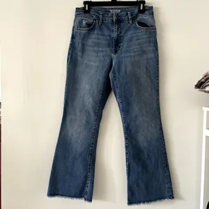 Tecovas Blue High Rise Flare Denim Western Boho Jeans Size 29 thumbnail 2