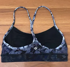 Athletica Flow Y Bra Nulu Light Support Nightfall Blossom Multi Size 6 thumbnail 4