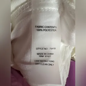 Dolce Cabo White Elastic Waist Buckle Shorts, Size L, NWT thumbnail 8