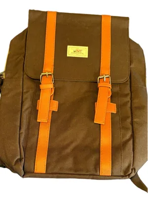 WoWang Waterproof Vintage-Style Backpack One Size Black and Brown thumbnail 2