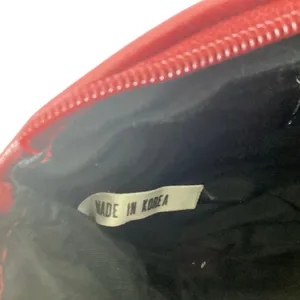 Stan Red Leather Purse thumbnail 7