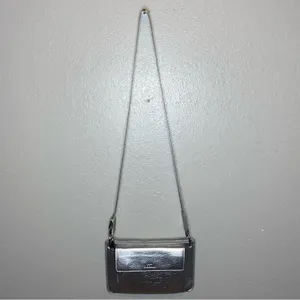 Lili Sidonio x Molly Bracken Metallic Silver‎ Crossbody Bag thumbnail 3