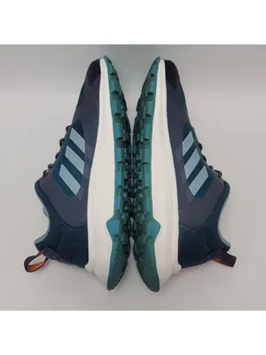 Adidas Response Trail X Running Shoes Women’s Size 7 Navy/Teal Blue thumbnail 10