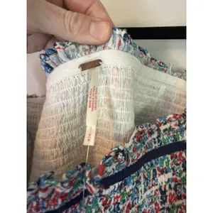 Free People Black/Brown Bali Checked Out Printed Dress - SZ M - NEW $138 thumbnail 6