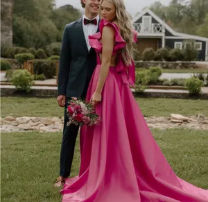 Pink Prom Sherri Hill Dress thumbnail 3
