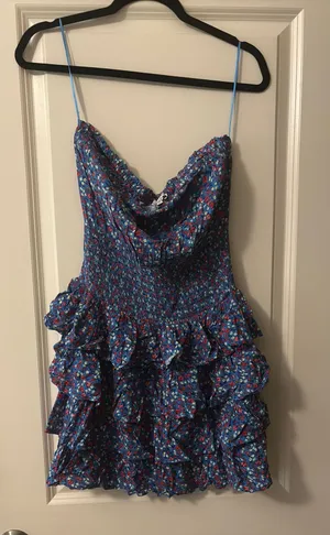 Patrons of Peace Dress Floral Mini thumbnail 1