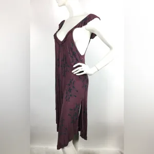 Free People Drifter Dress Ruffle Straps L thumbnail 12