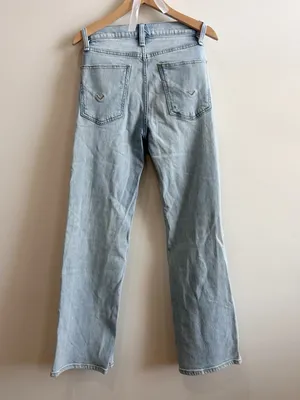 Hudson Jeans Thalia Loose Fit/Straight Distressed Jeans 24 thumbnail 4