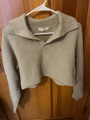 12th Tribe Cropped Sweater thumbnail 1