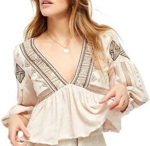 Aria Embroidered Top thumbnail 1