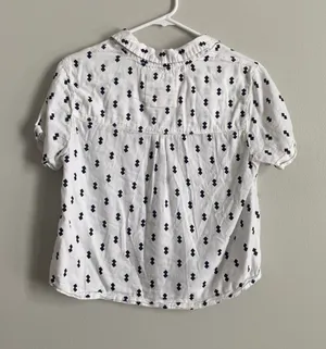 SO Patterned Button Up Top thumbnail 4