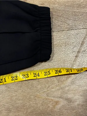 Old Navy Active Black Piped Sweatpants Size Small thumbnail 3
