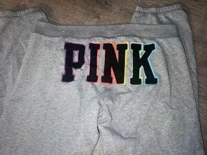 PINK Victoria’s Secret *VINTAGE STYLE* 2010 VS PINK Y2K SWEATPANTS thumbnail 9