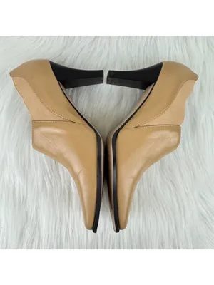 Coup d’Etat Studio Tan Leather Ankle Booties Square Toe Heel Shoes Boot Sz US 7M thumbnail 7