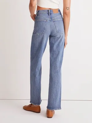 Madewell The Perfect Vintage Wide-Leg Jean in Heathcote Wash Comfort Stretch 29 thumbnail 3
