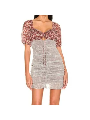 NEW Free People Tessa Mini Dress Size XS thumbnail 2