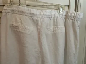 Charter Club Linen Wide-Leg Drawstring Pants thumbnail 9