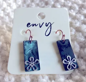 NWT dangly earrings Blue thumbnail 1