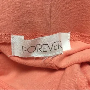 Forever 21 Activewear Bundle Size S Pink Biker Shorts & Turquoise Tank Top Athle thumbnail 4