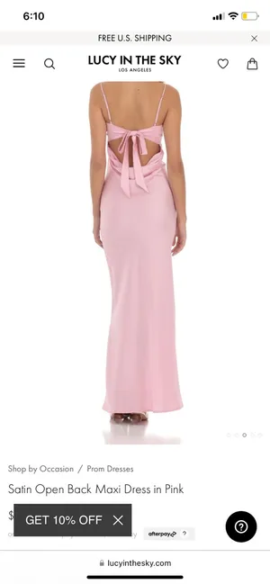 Lucy in the Sky Dress Pink thumbnail 2