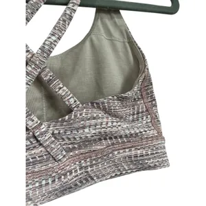 Lululemon Energy Bra Strappy Athletic Yoga Pilates Athleisure Sz‎ 4 thumbnail 5