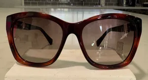 SALVATORE FERRAGAMO brown cat eye sunglasses 🦋 thumbnail 1