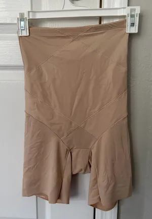Cupid Nonslip Shapewear Spandex Bottoms Tan Size M thumbnail 1