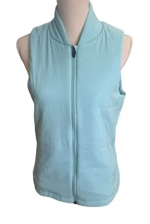 Peter Millar Golf Ultralight Insulated Thin Vest in blue M thumbnail 1