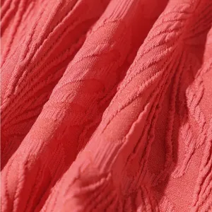 Berlook Red Jacquard U-Ring Cross Back Bikini Top ONLY 15 thumbnail 8