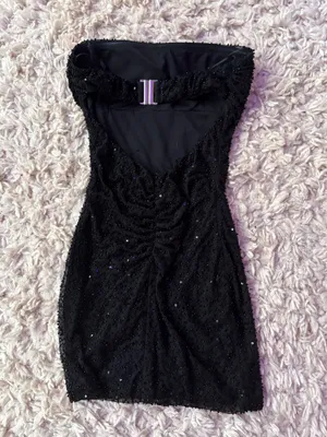 Windsor Homecoming Strapless sequin dress thumbnail 2