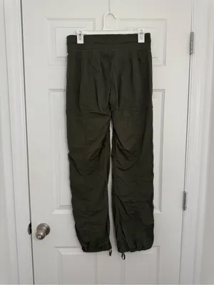 Lululemon Dance Studio Mid-Rise Pant Full Length Army Green Size 6 thumbnail 5