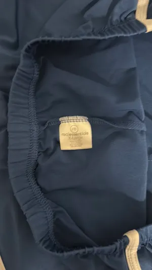 Blue lounge shorts thumbnail 3