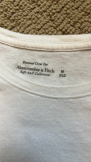 Abercrombie & Fitch Knotted Crew Tee thumbnail 2