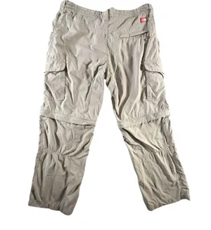 The North Face Womens Convertible Cargo Hiking Pants Sz 10 Beige Zip-Off Outdoor thumbnail 7
