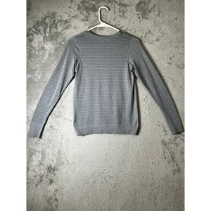 Lululemon Swiftly Breathe Long Sleeve Squad Slate Gray Seamless Running Size 6 thumbnail 3