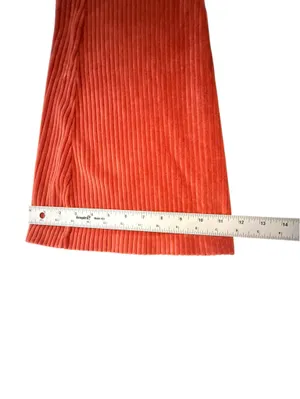 Aerie Ribbed Flare Pants Women’s M Burnt Orange Pull On Stretch thumbnail 16